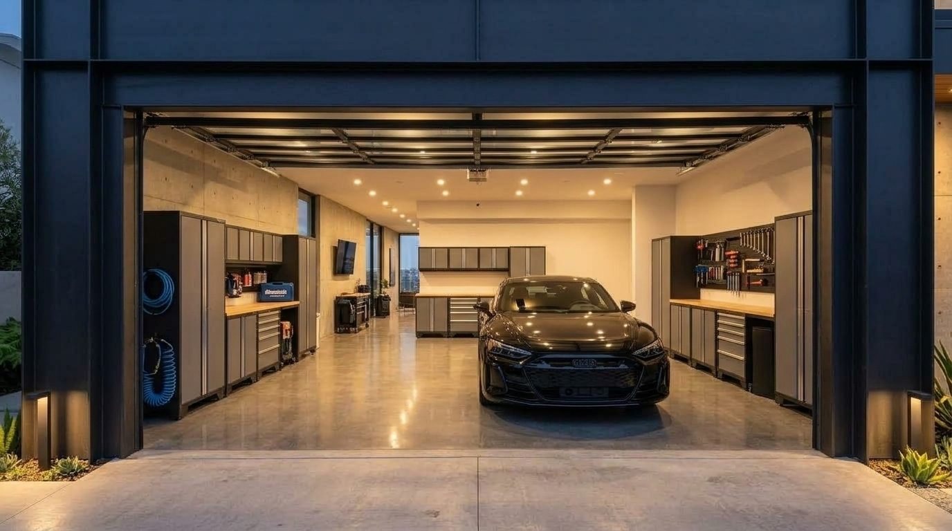 Fatima Garage Door Service Precision Mechanical Workshop in Naperville, IL